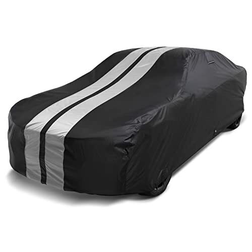 COVERLAND Premium All Weather Waterproof Car Cover for Indoor Outdoor Rain UV